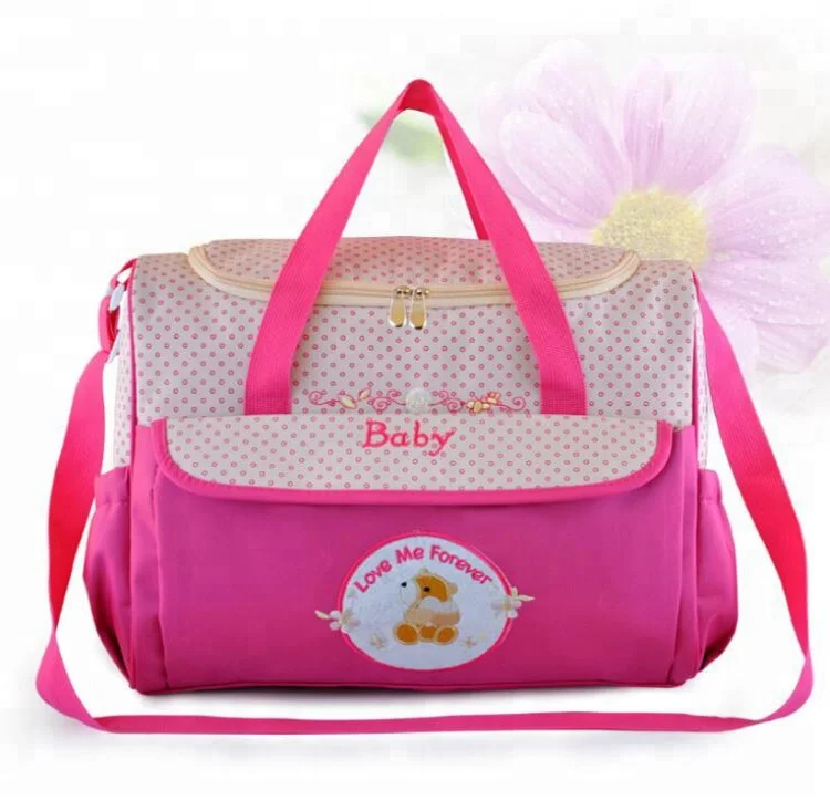 

Multi-Function Mommy Travel Nappy Diaper Bag Luxury Diaper Tote Bag, Customized