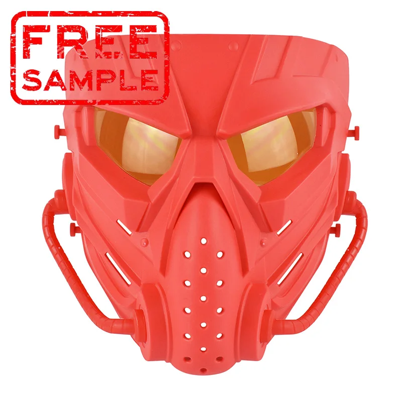 

Free Sample Wholesale high quality outdoor tactical paintball airsoft sports full face safety protective equipment, Black\ od\ tan