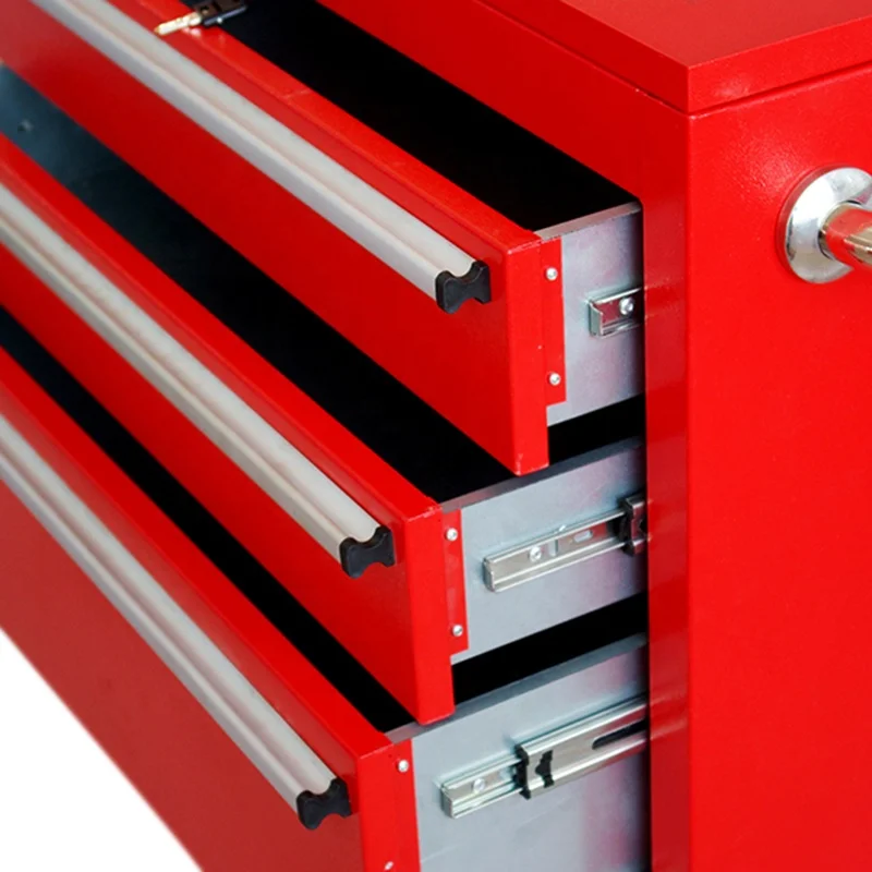 China Wholesale 26 Inch 8 Drawers Tool Chest on Wheels , Multi-colors Mechanics Roller Cabinet manufacture