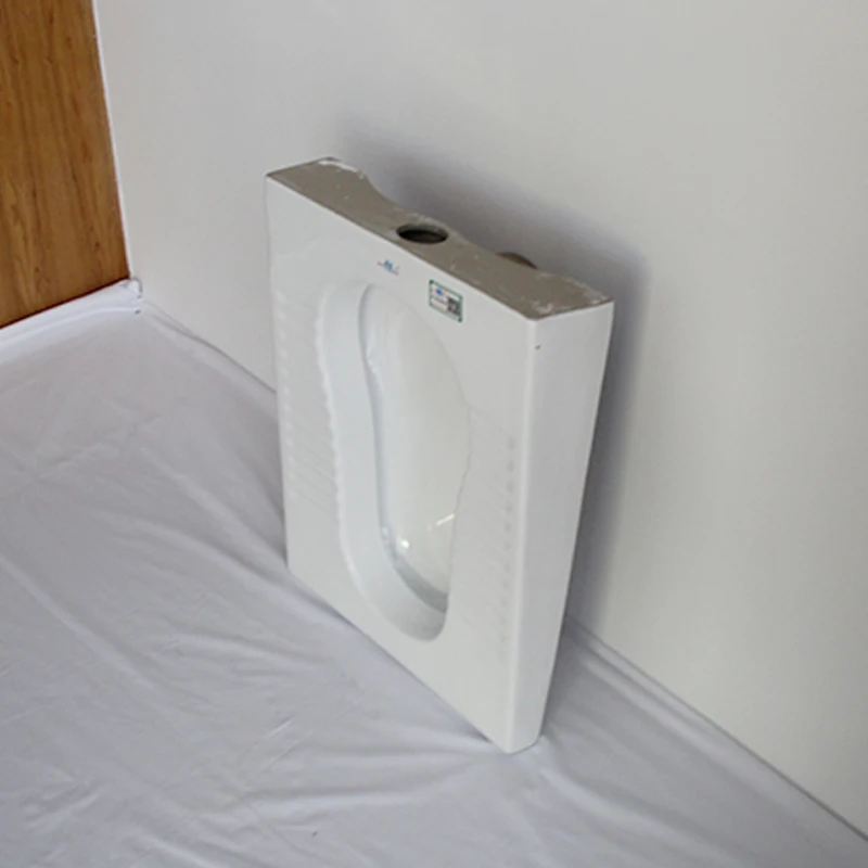 
Hotel White High temperature Glazed Ceramics Squat Pan Toilet Bathroom Accessories 