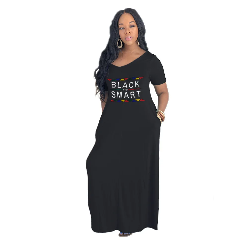 

Women's hooded robe pocket letter loose V-neck longue robe plus size robe
