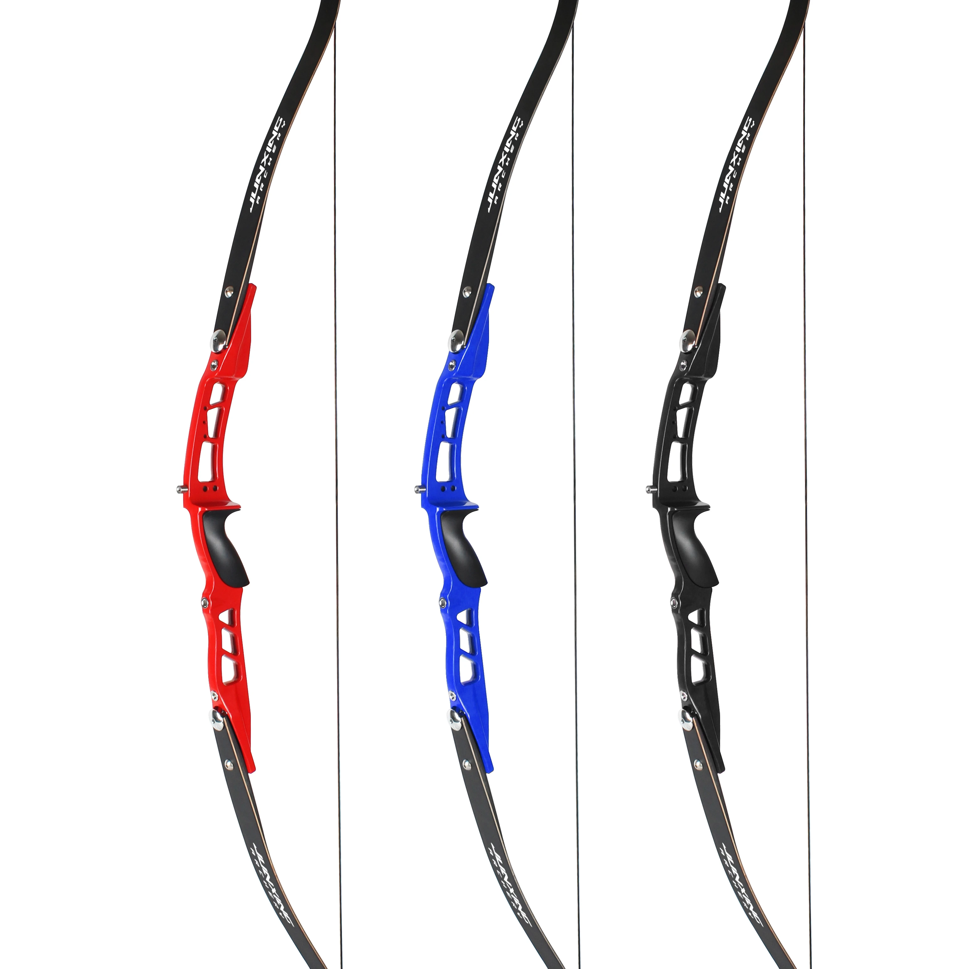 

JUNXING F167 Aluminum ILF target bow 66 inches bow length ILF bow riser and limbs