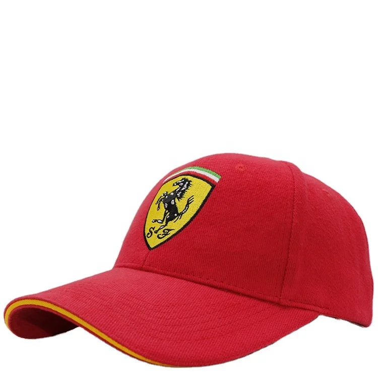 

China red embroidery cap