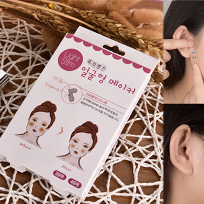 

40pcs Invisible Thin Face Stickers Facial Line Wrinkle Sagging Skin V-Shape Face Lift Up Fast Chin Adhesive Tape Dropshipping