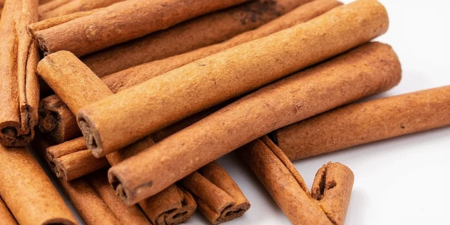 Grating fresh cinnamon stick