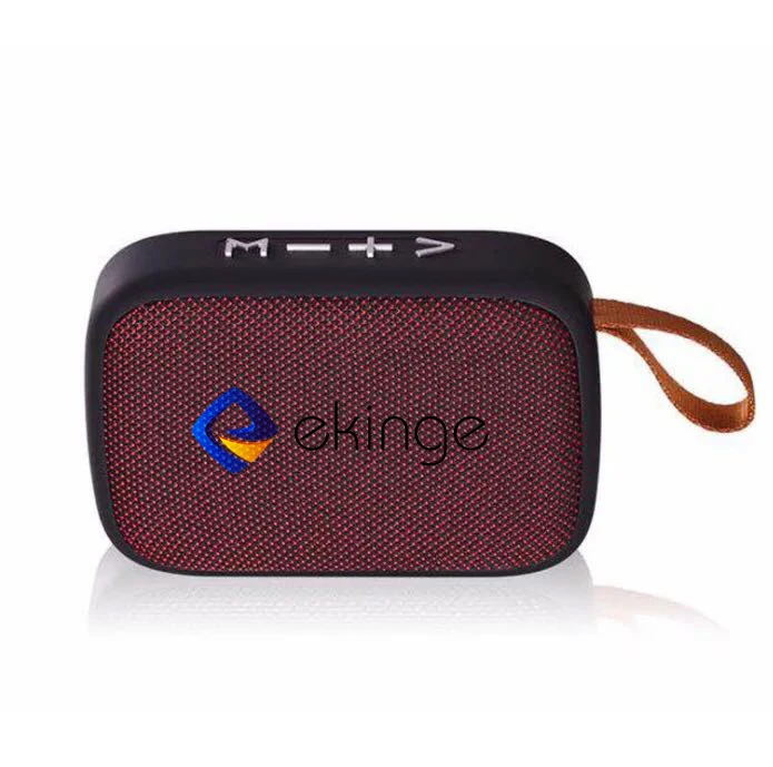 

China Mini Square Fabric Design Portable Wireless Super Bass Bluetooth Fabric Speaker, Black,red,blue,green,gray