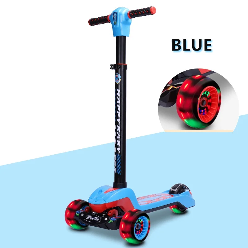 

3 PU Wheels Kids Scooter Children hoverboard in factory wholesales