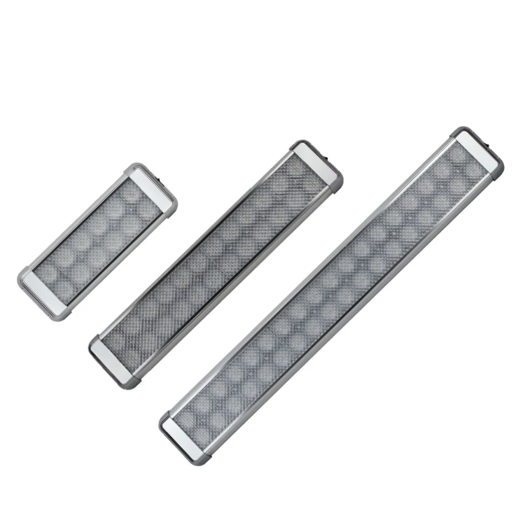 Rectangle 12V-24V LED RV Ceiling Interior Dome Lights with Switch for RV/Trailer/Caravan/Bus