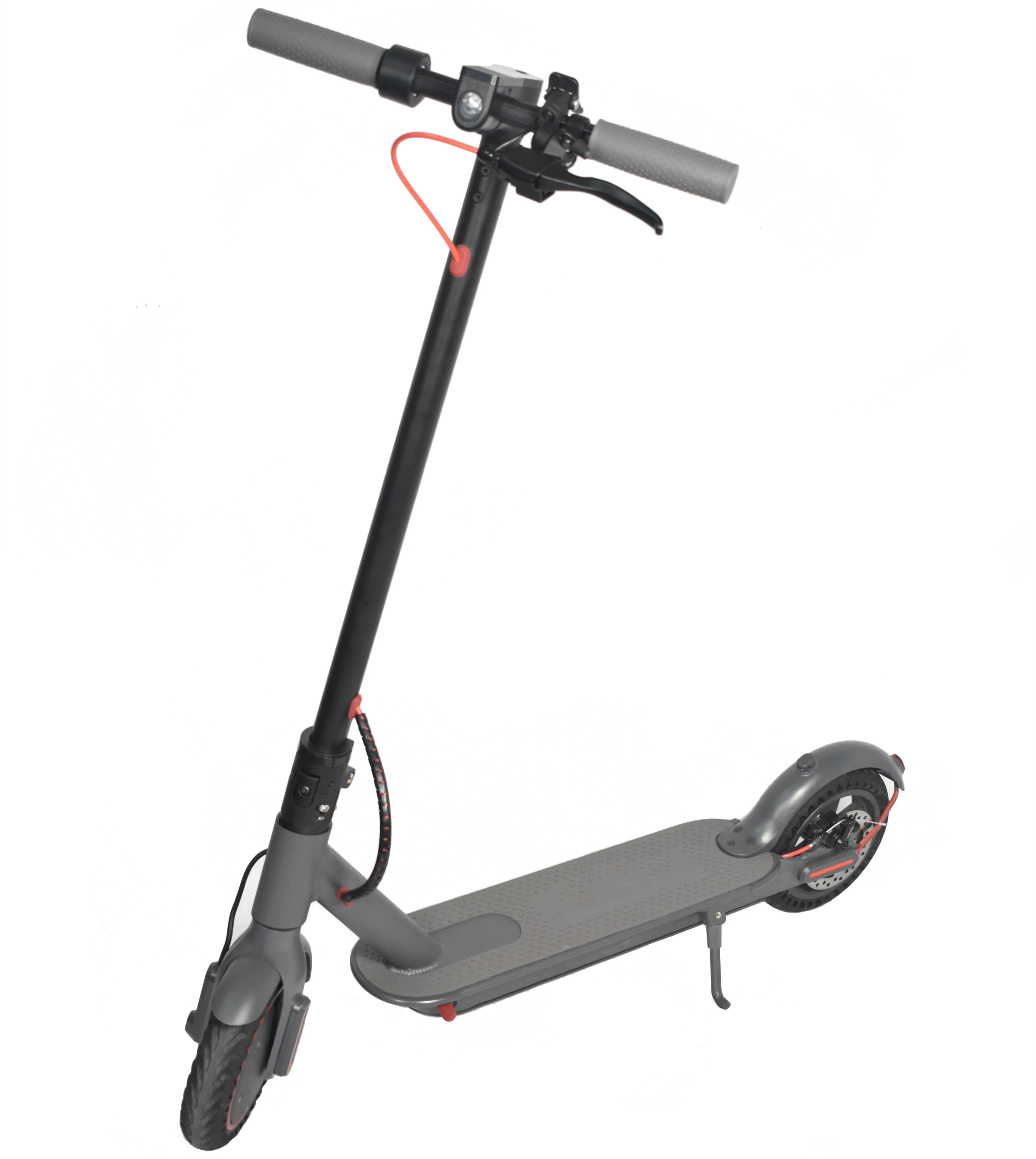 

free shipping EU warehouse Hot sale good quality 350w 10.4ah electric scooter adult foldable 2 wheel electric scooter, Gray