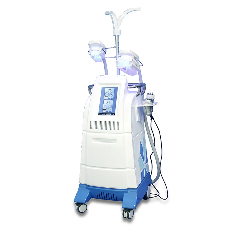 

2021 professional fat freezing machine with 4 cryo handles cryo 360 slim body and laser hand