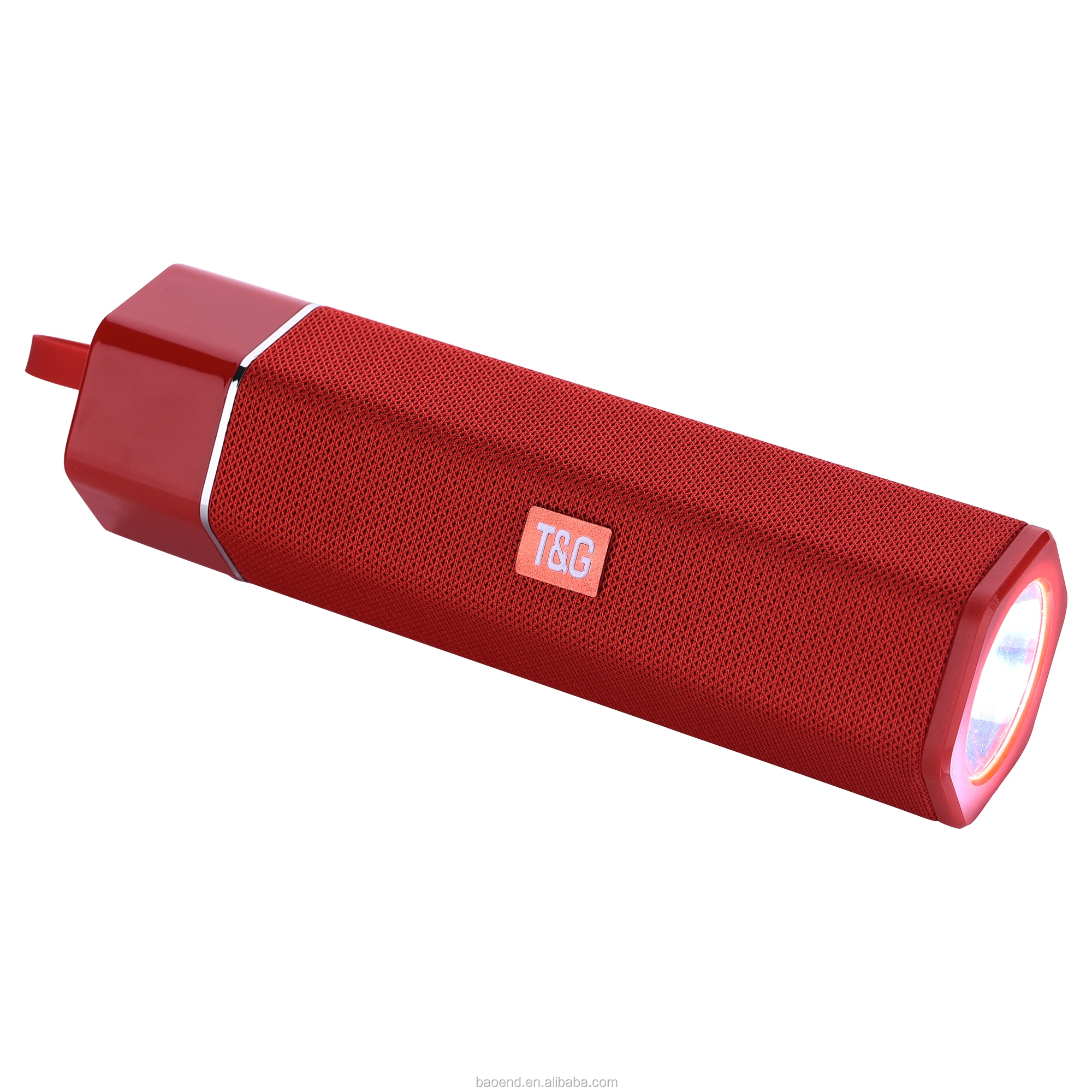 new TG603 sound bar with subwoofer wireless outdoor fabric portable bluetooth speaker with led flashlight,audio loudspeaker box - ANKUX.COM