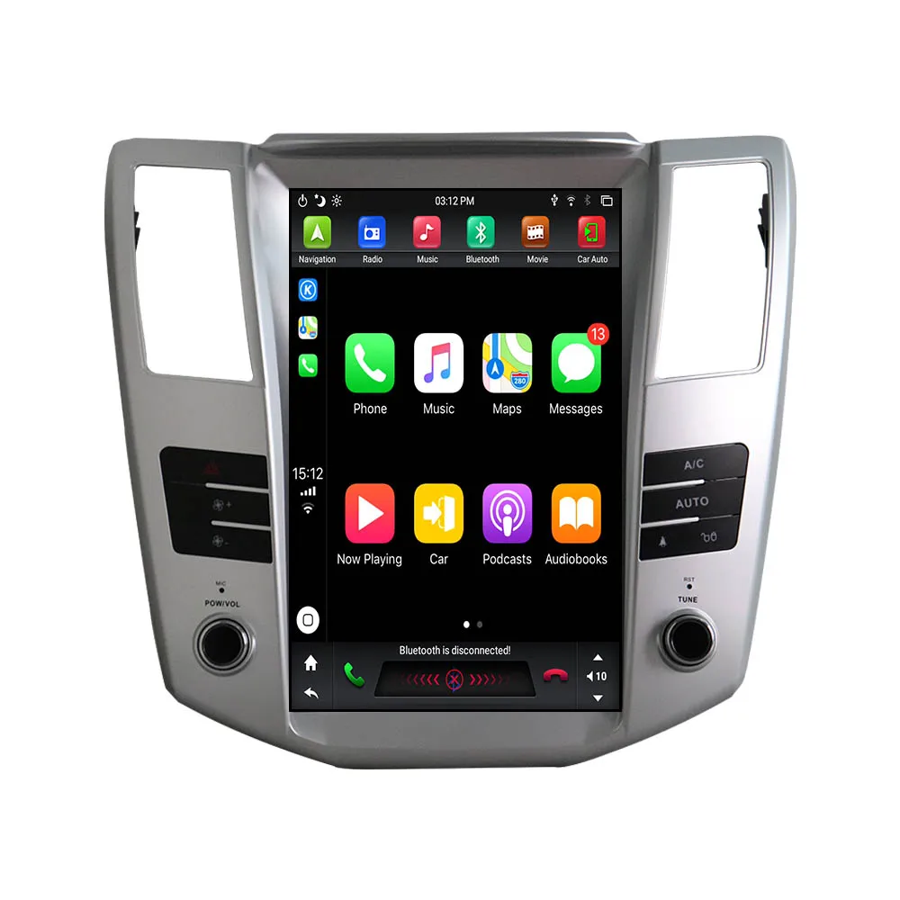 Zwnav Android 10.0 For Lexus Rx300 Rx330 Rx350 20042007 Auto