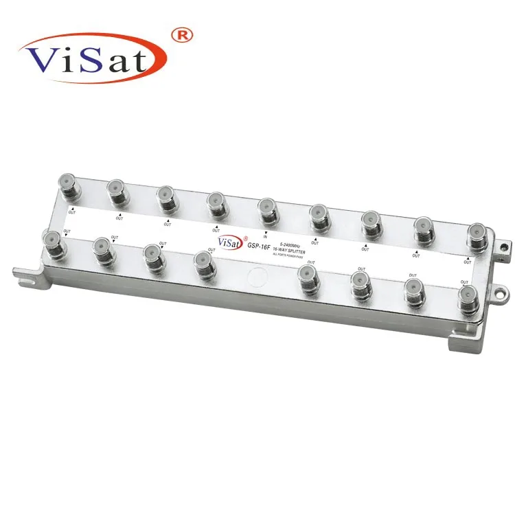 

CHINA 16 way home TV splitter catv splitter satellite splitter 5~2400mhz