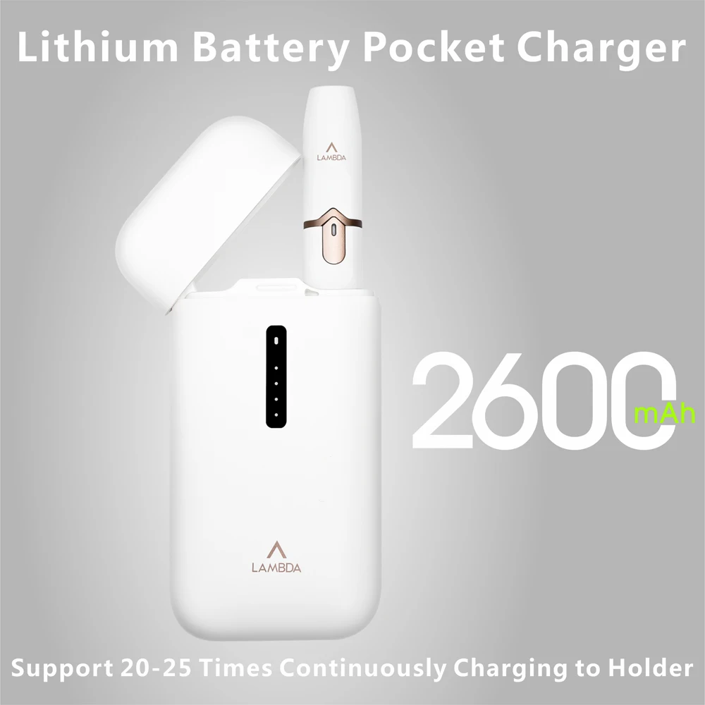 
2019 New Heat No Burn Tobacco Heating Device LAMBDA A1Heat Sticks Not Burn Dry Herb Electronic Cigarette Original Manufacturer 