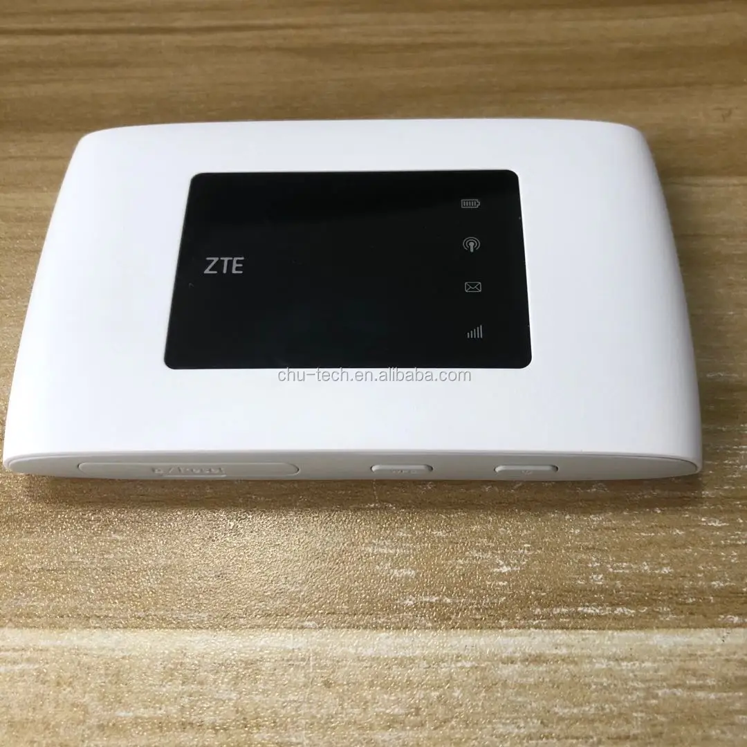 con scheda SIM SMARTY GRATUITA CAT4/4G LTE Mobile Wi-Fi ZTE MF920U collega fino a 10 dispositivi batteria da 2000 mAh Hotspot portatile sbloccato a basso costo Bianco