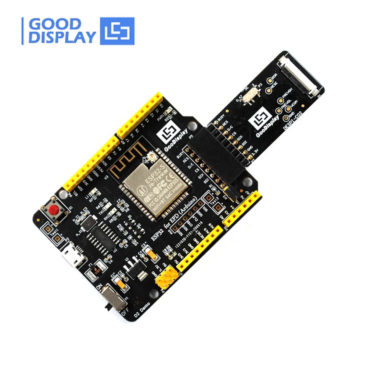 Goodisplay Driving Board Esp32-02 For Spi Innterface E-ink Display ...