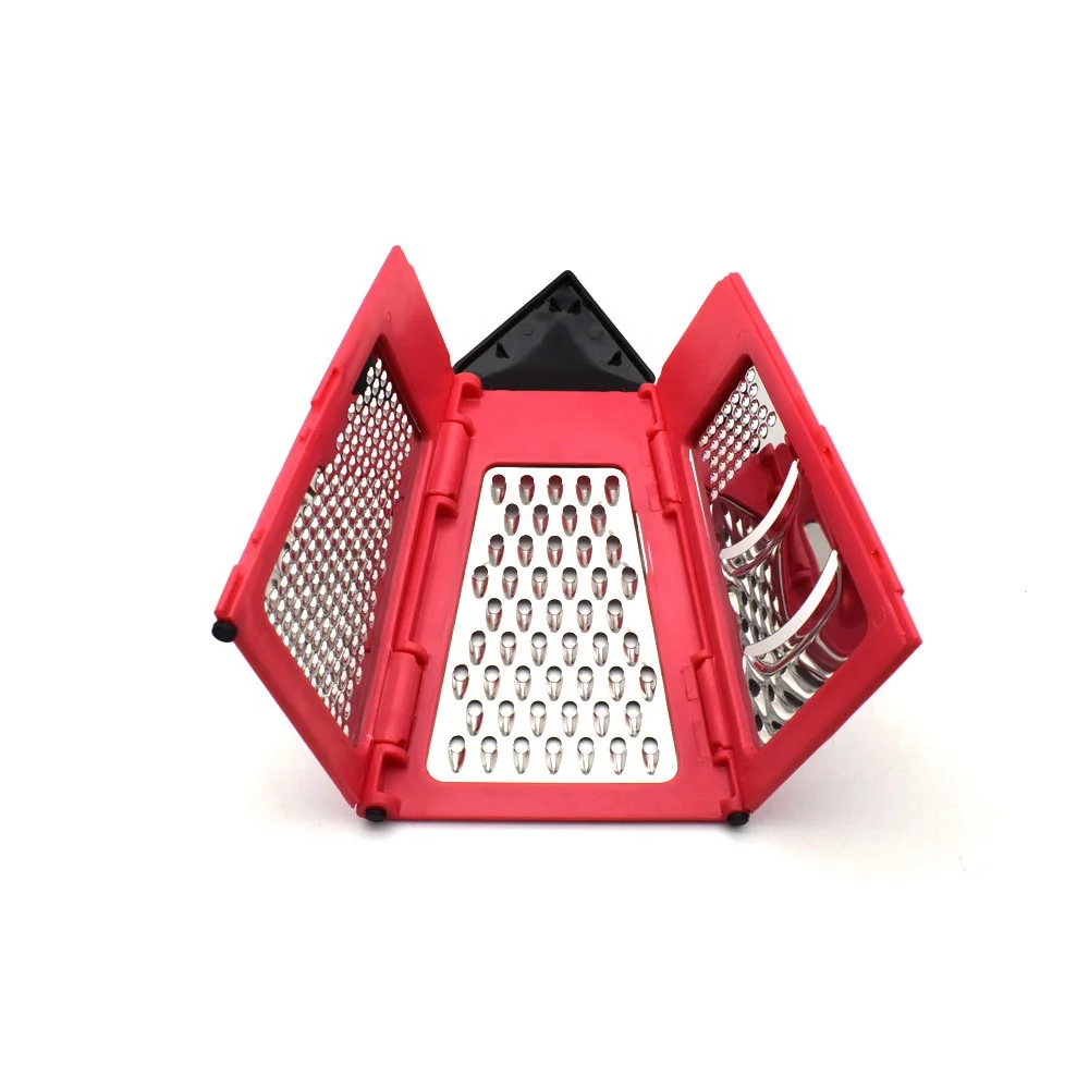 

3-in-1 Folding Flat Grater Cheese Grater Tools Chocolate Lemon Fruit Peeler Kitchen Gadgets Potato Cut Tools