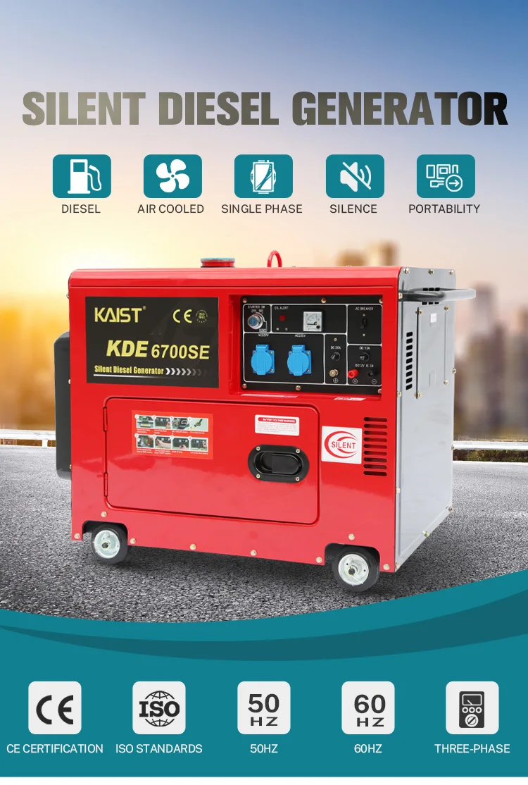 5kw Silent Mini Electric Generator Without Fuel With Good Quality Buy