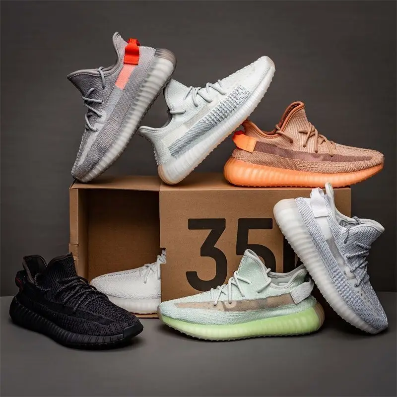 

Reflective Color Yeezy 350 V2 Shoes Men Women Knitting Casual Sneakers Running Shoes, Multiple colors