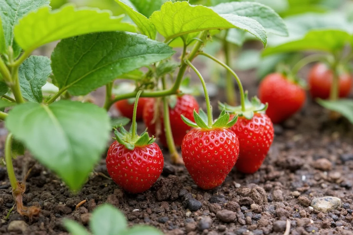 how fast do strawberry plants grow