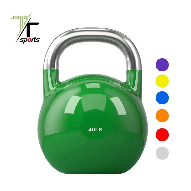 

TTSPORTS Custom Logo Bettlebell Cast Iron Kettlebell 20lb Adjustable Kettlebell Manufacturer, Colourful or customized