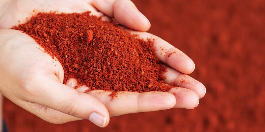 Chili peppers arranged from mildest to hottest