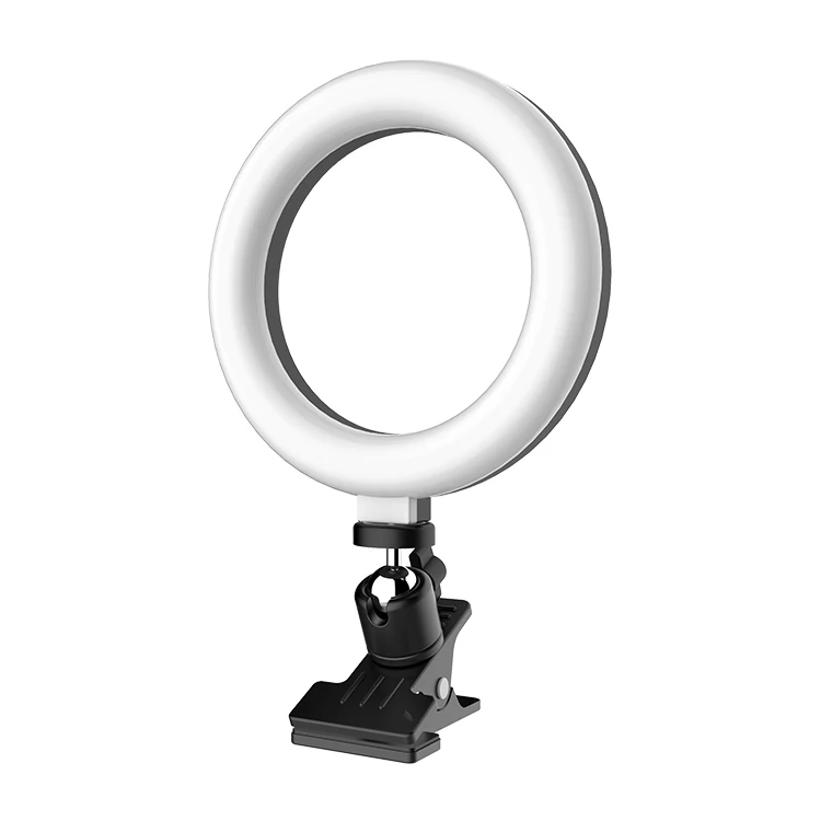 

Small Ring Light for Laptop/Computer Ringlight, Black