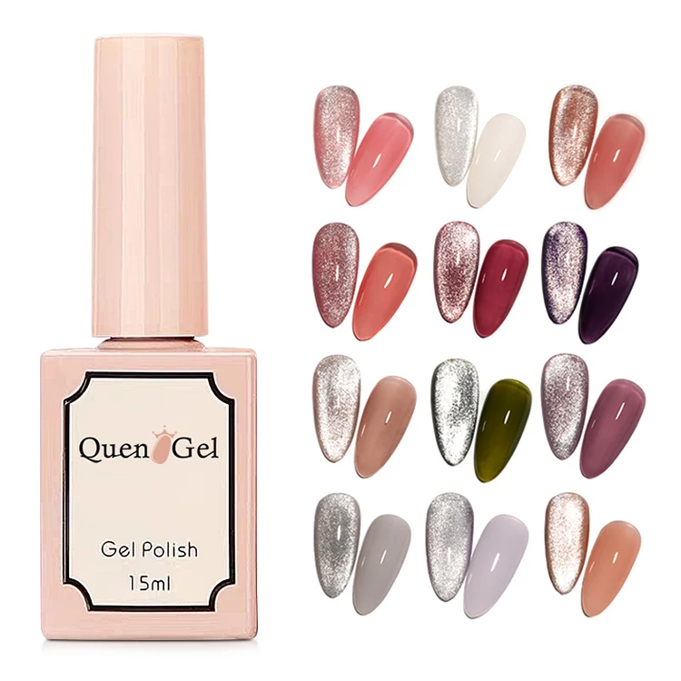 

Magnet UV Gel Cat Eye Gel ice jelly snow super shiny cat's eye gel polish Thermochromic Nail Polish