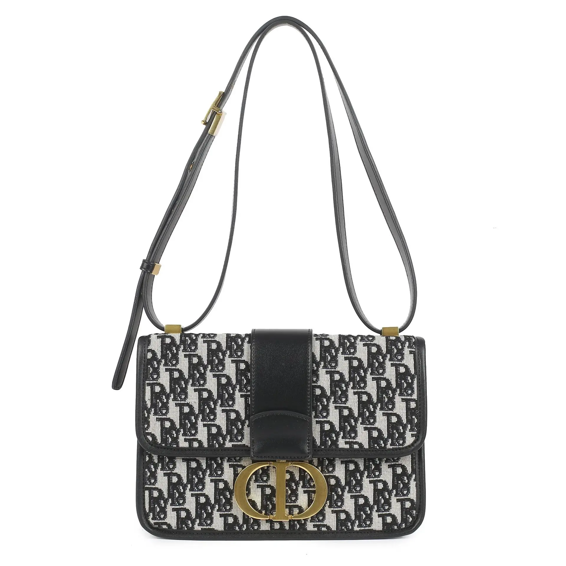 

Original Logo Christian Purse Montaigne Ladies Bags Luxury Women's Handbags with Box, As shown