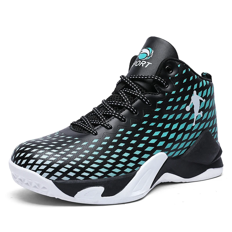 

Wholesale cheap new men's and woman fashion durable basketball shoes outdoor sneakers high top basketball shoes, 4 colors