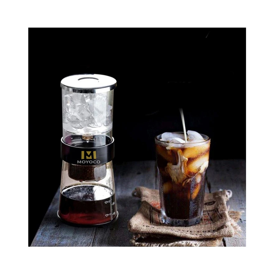 

Moyoco OEM/ODM Dropshipping Household Portable Glass Cold Drip Brew Iced Coffee Maker, Customized color