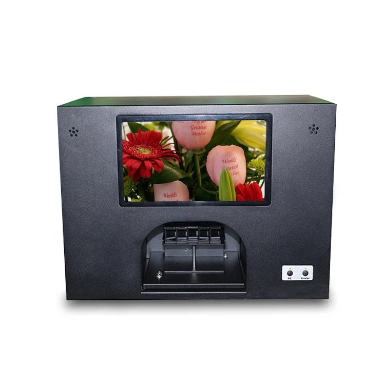 

5 nails and 3 flowers printing machine for nails spa