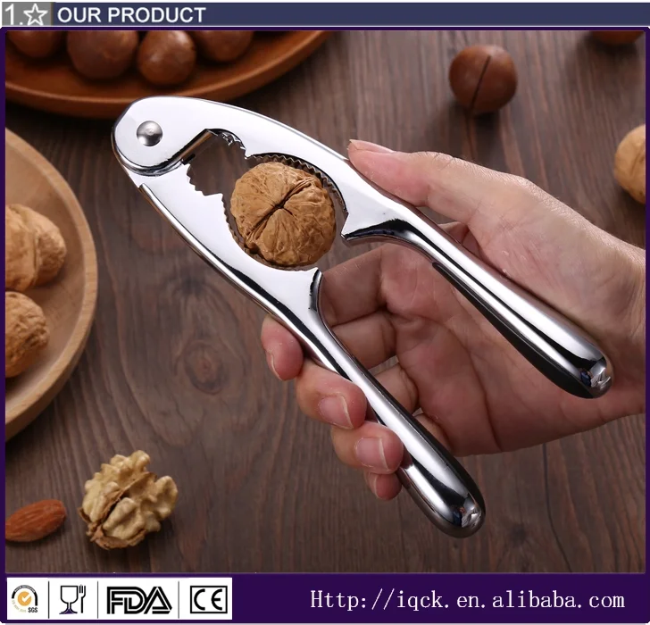 Nut Cracker Tool Pecan Walnut Piler Opener With Nonslip Handle High