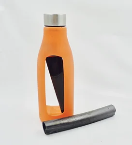 Eau Good Water Bottle with Charcoal Filter bamboo binchotan