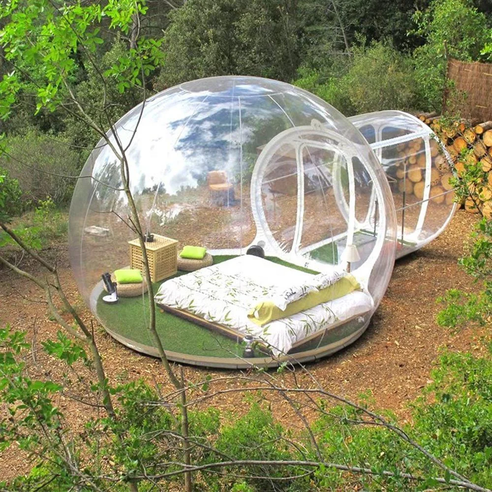 

Outdoor Camping Clear Inflatable Bubble Dome Igloo Lawn Transparent Bubble Tent