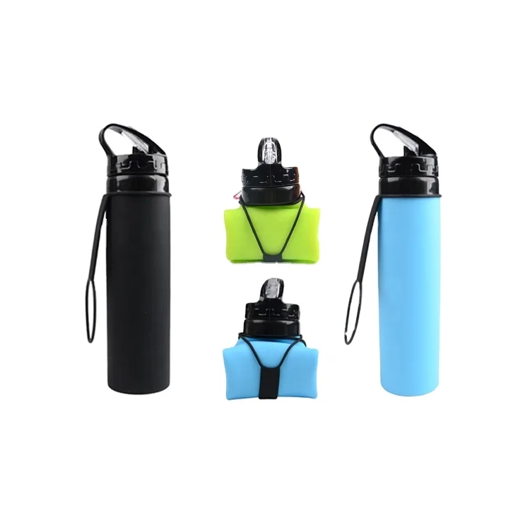 

Wholesale Outdoor Collapsible Silicone Squeeze Foldable Sports Water Bottle Bottle Sports Bottle