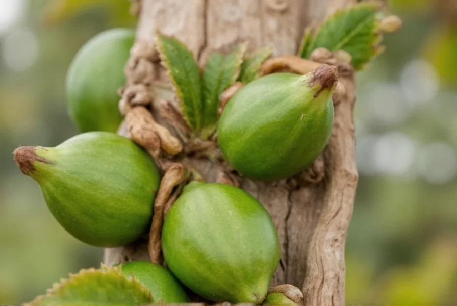 Close-up view of dried clove buds showing their distinctive nail shape and reddish-brown color