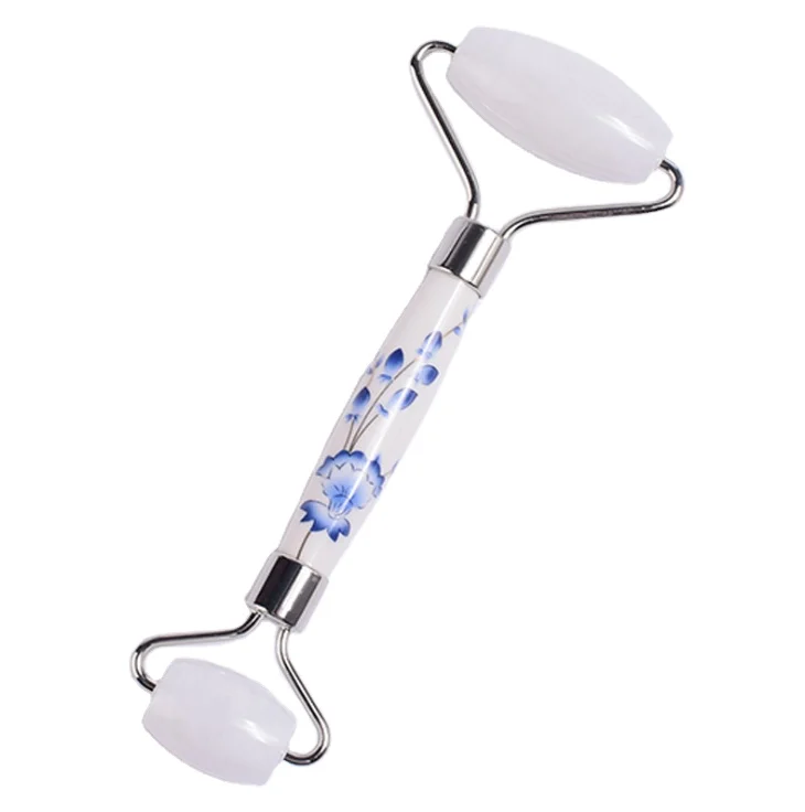 

Best Natural White jade Roller for Facial Anti-Aging White jade Roller facial beauty tools
