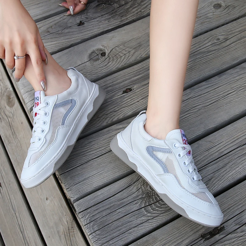 

Newest fashion women shoes wholesale price shoes student large size breathable casual sneak walking style shoes, White/blue,white/silver,white/yellow