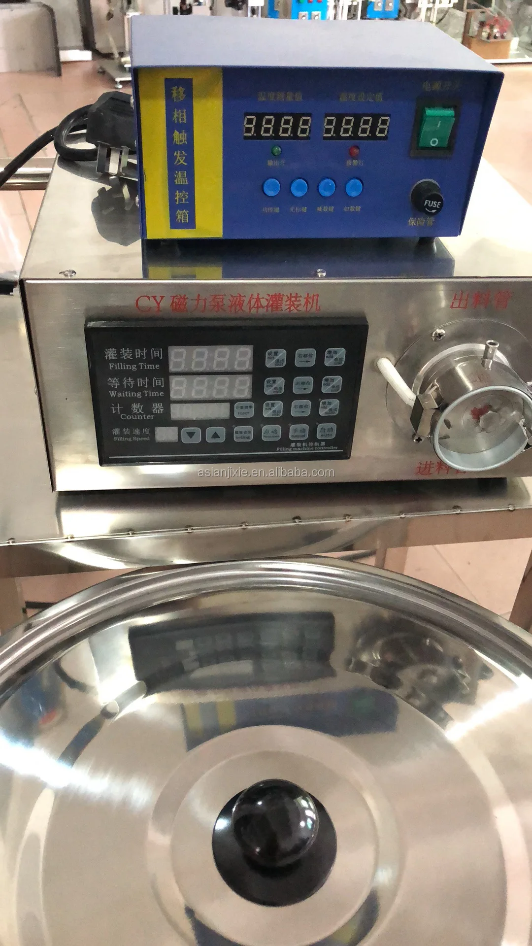 Fragrance Candle Making Machine / Glass Jar Tealight Filling Machine