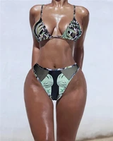 

High Quality Wholesale Custom Private Label Plus Size Ladies Sexy Women High Waisted Bikini set