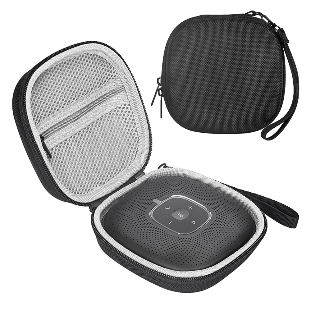 
Storage Bag Portable Large Capacity Carrying Case Luggage for Anker PowerConf Bluetooth Speakerphone with 6 