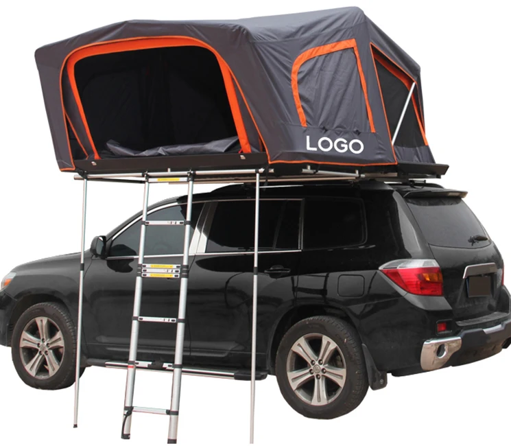 

WILDSROF 4-6 person Aluminium camping car 4x4 roof top rooftop tent hard shell for all vehicle roof top tent