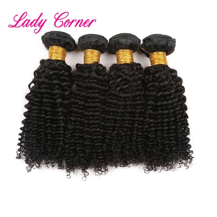 Xuchang Factory 10A Grade Virgin 100% Human Hair Extensions Peruvian Kinky Curly Hair Bundles