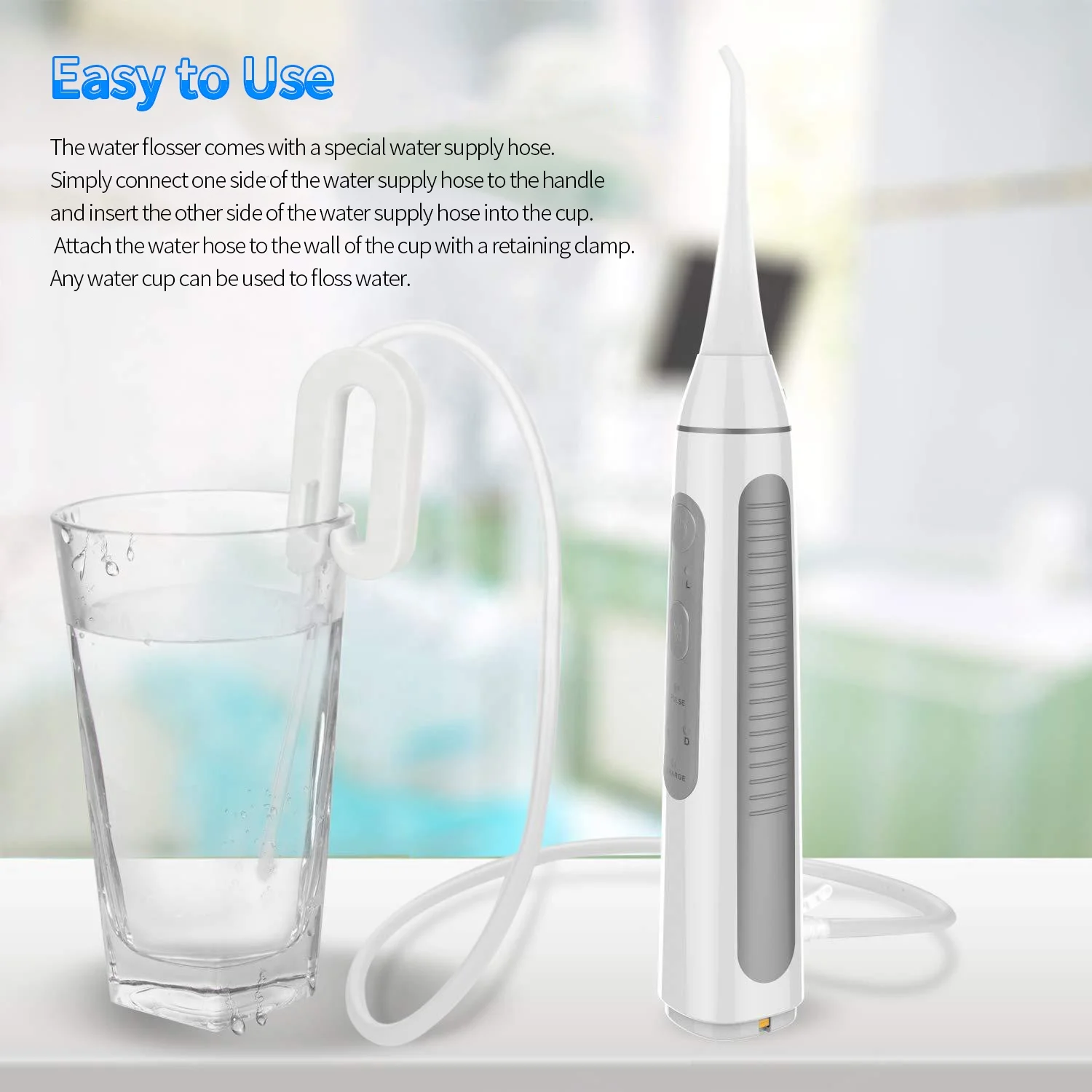 3 cleaning modes USB charging powerful oral irrigator and toothbrush