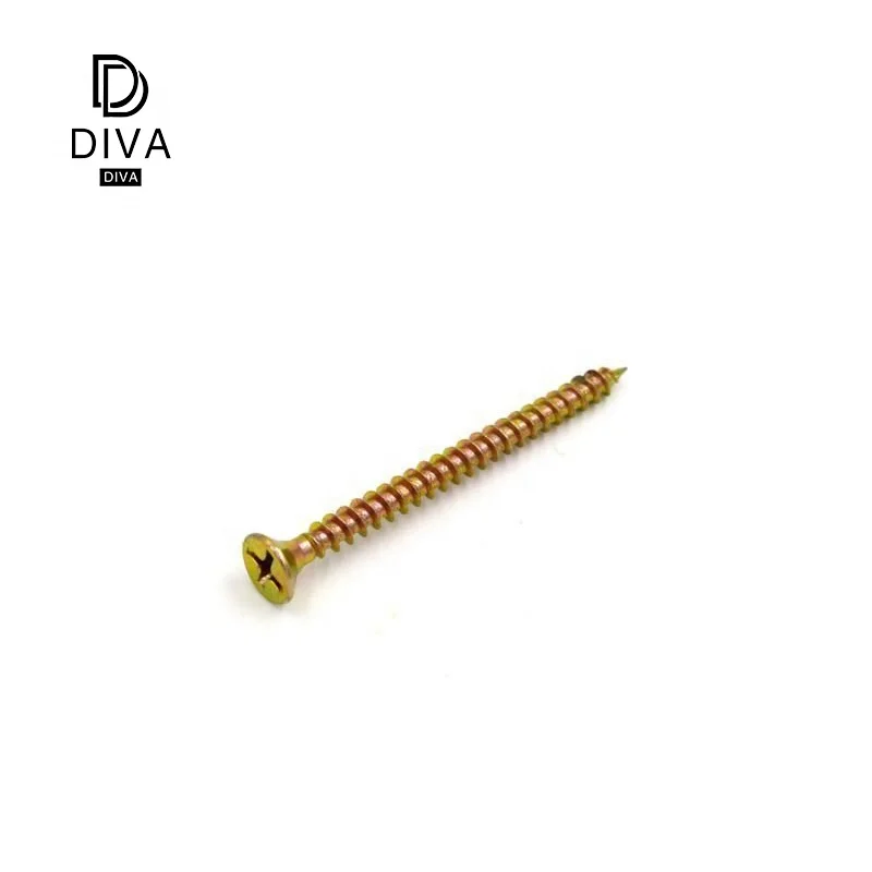 
Customized Best Quality Hot Dip Galvanized Drawing Alloy Steel Black Phosphated Chipboard Screws 