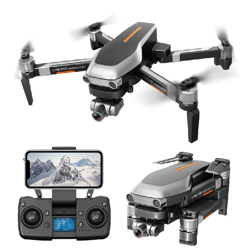 

HD 4K GPS Camera 2-Axis Anti-Shake Self-Stabilizing Gimbal 5G WiFi FPV RC Quadcopter Helicopter drone l109 pro