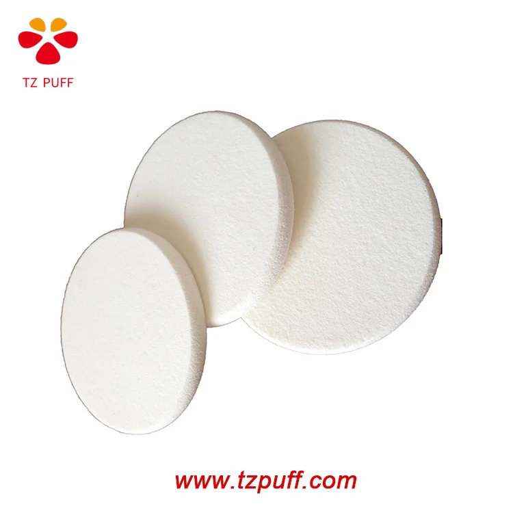 round makeup sponge