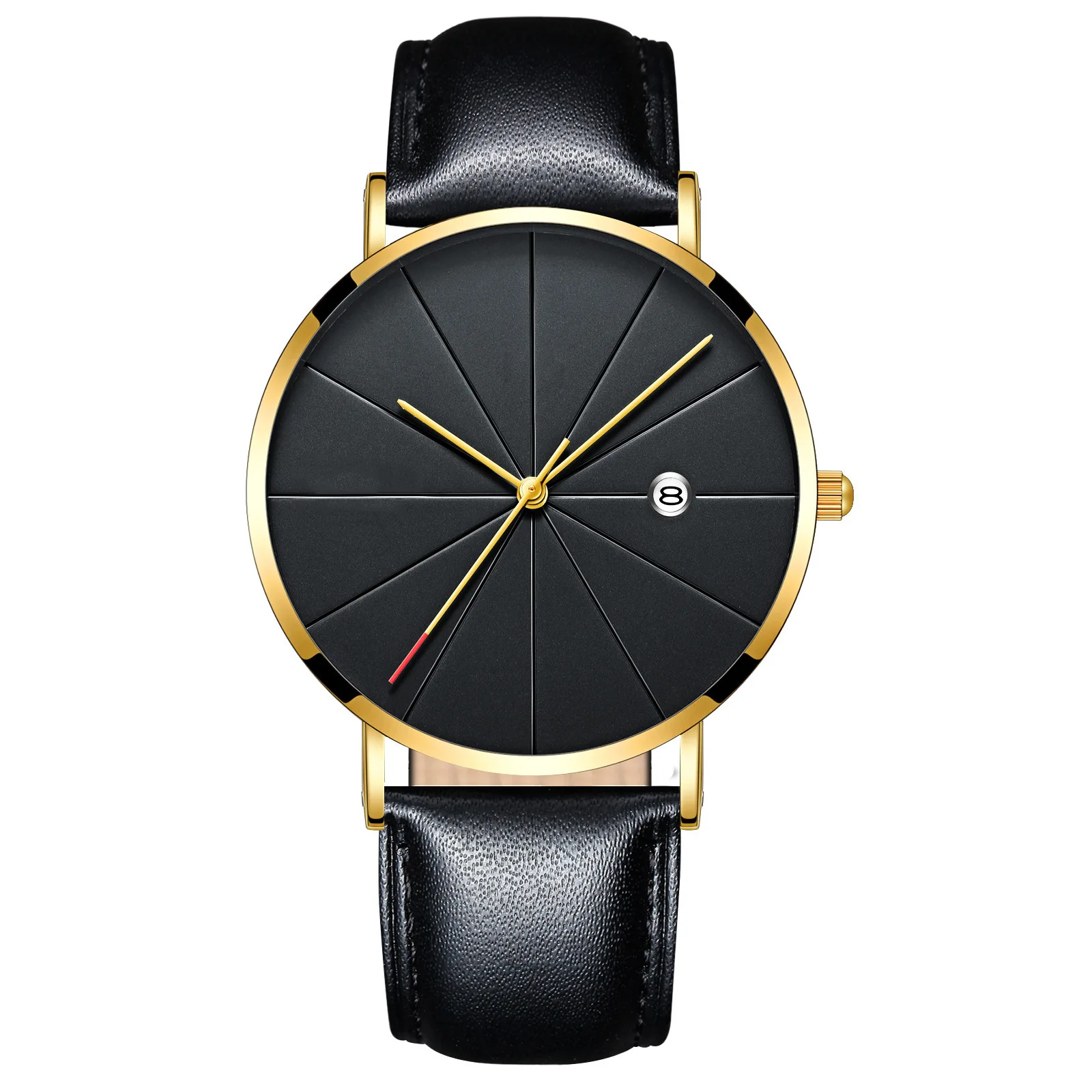 

mens leather watches on sale Simple BUSINESS Watches for Men Leather Band Fashion Unique Wrist Man Watch with date