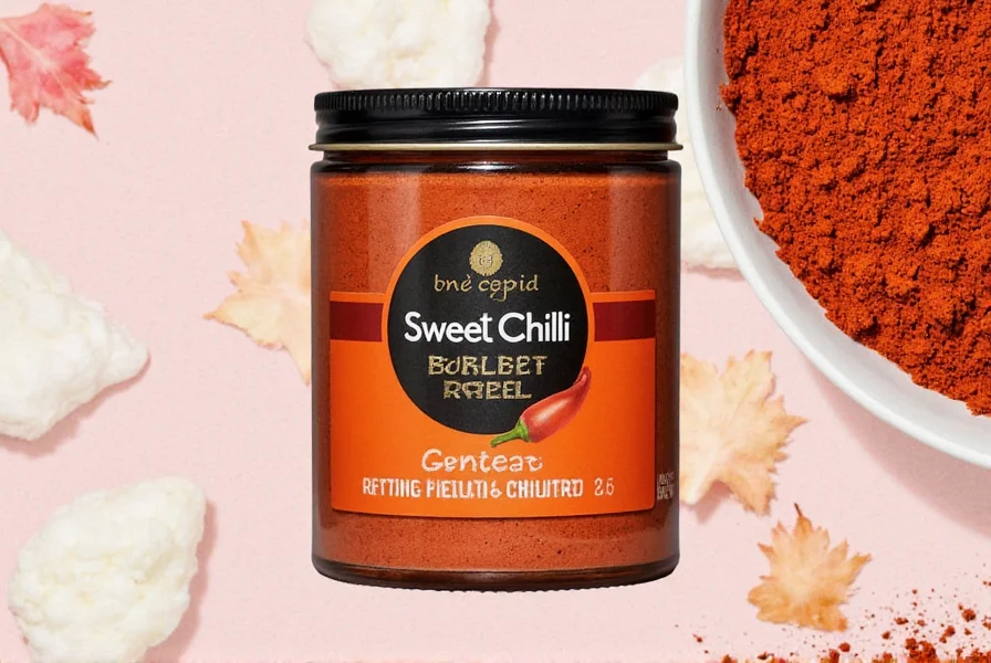 Sweet chilli powder bottle